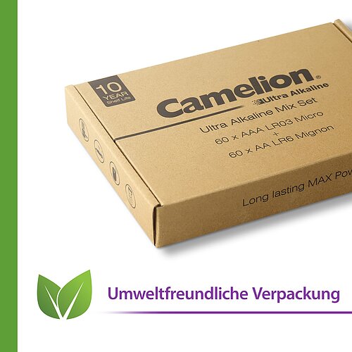 120x Camelion Ultra AA / AAA Micro LR6 / LR03 Alkaline Batterie