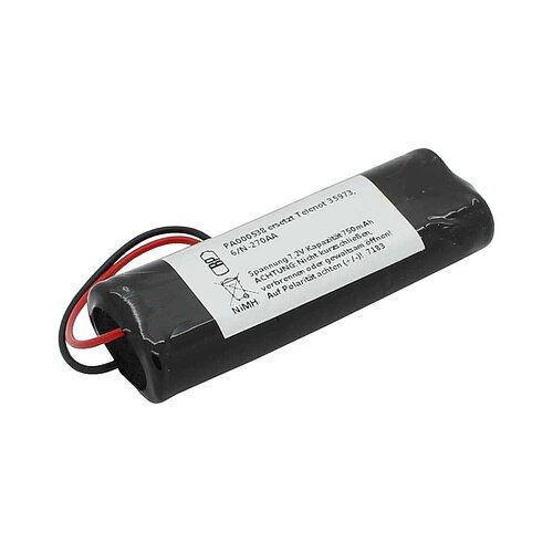 Akkupack NiMH 7,2V 750mAh L2x3 GP75AAH mit 100mm Kabel ersetzt Telenot 35973, 6/N-270AA Akkupack NiMH 7,2V 750mAh L2x3 GP75AAH mit 100mm Kabel ersetzt Telenot 35973, 6/N-270AA