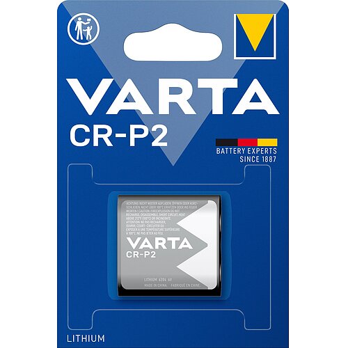 5x Varta Lithium 6V CR-P2 Batterie 5x Varta Lithium 6V CR-P2 Batterie