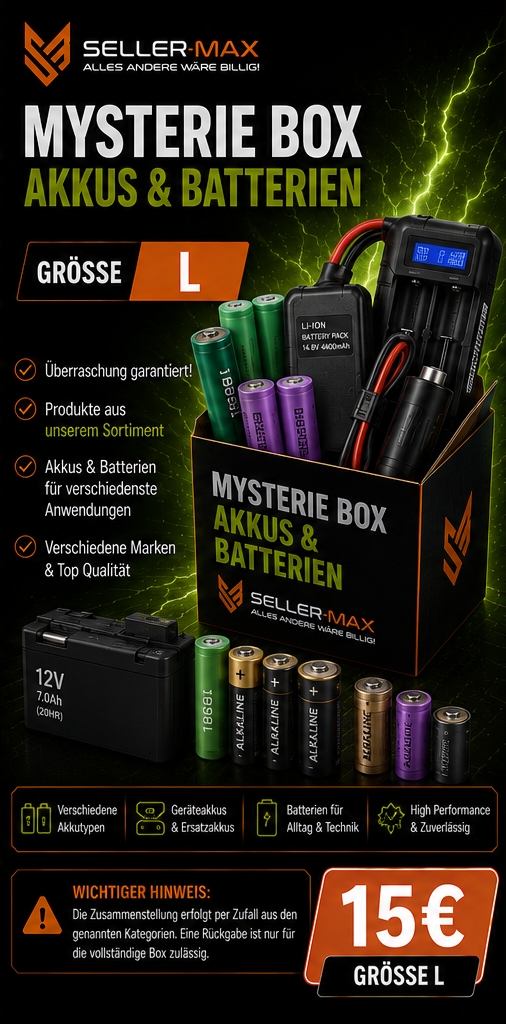 Mystery-Box-L Batterien & Akkus Mystery-Box-L Batterien & Akkus