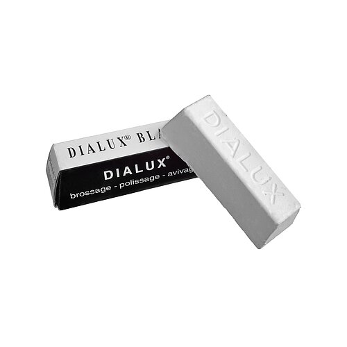 Dialux Polierpaste weiß blance ca.100g Pastenriegel - für alle Metalle