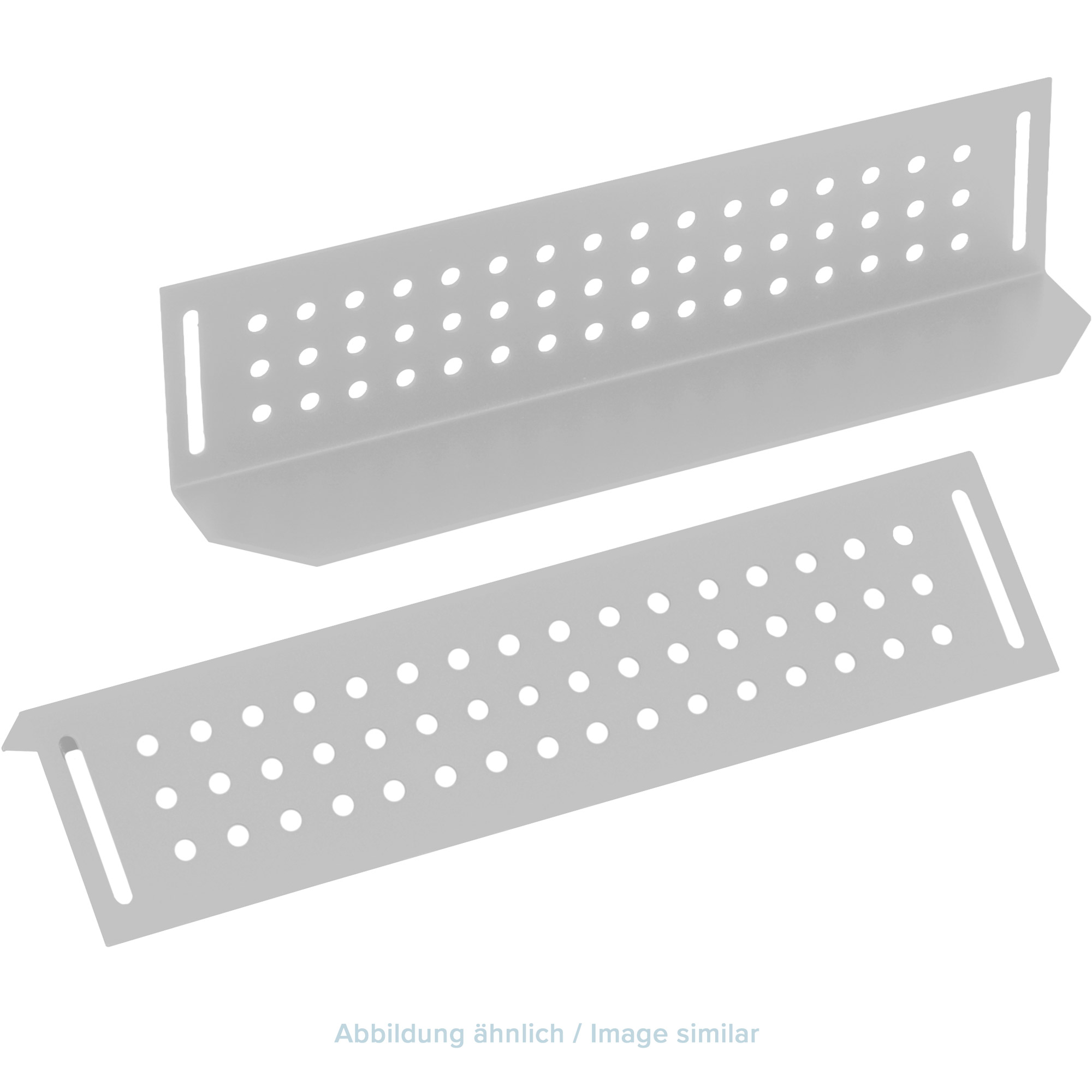 Triton RAC-NL-X02-X1 Schwerlastschienen 580mm, für 800mm Schranktiefe, grau