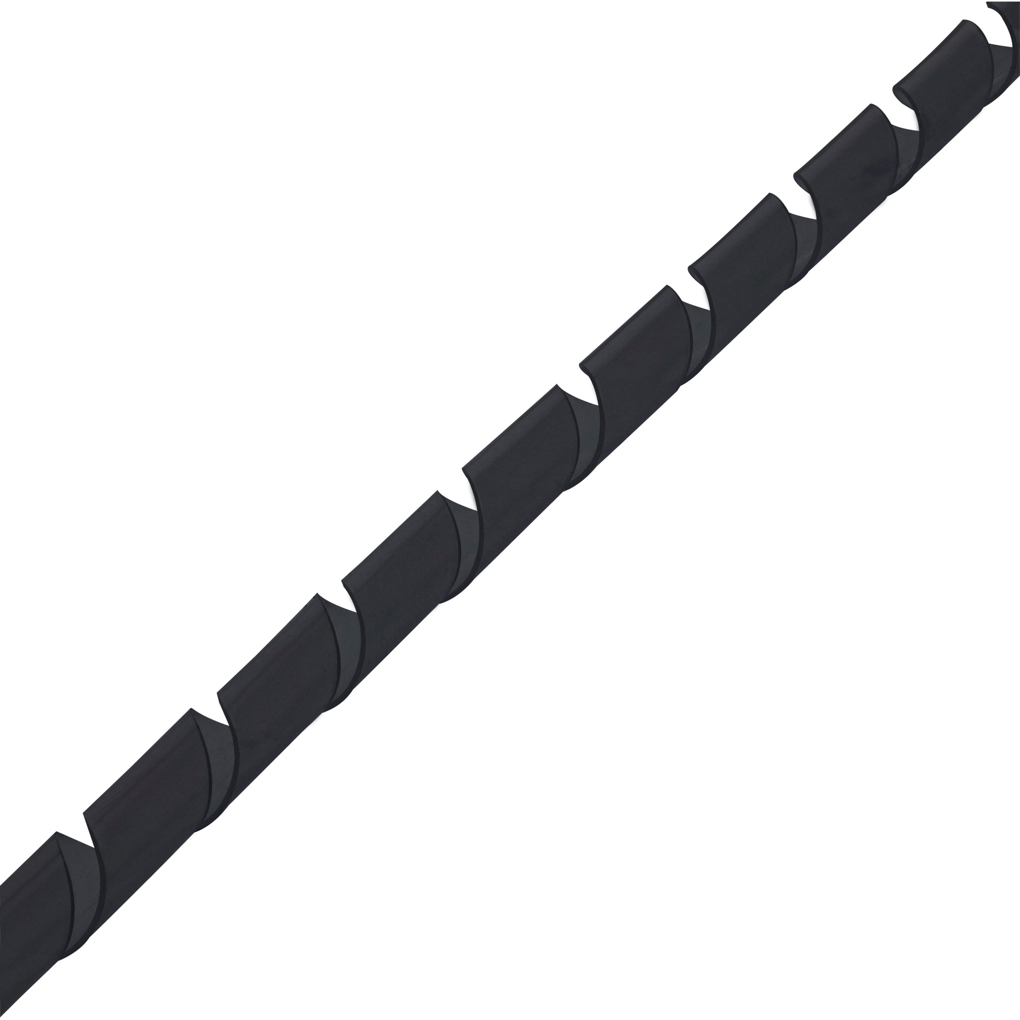 Inline® Spiralband 10m, schwarz, 25mm