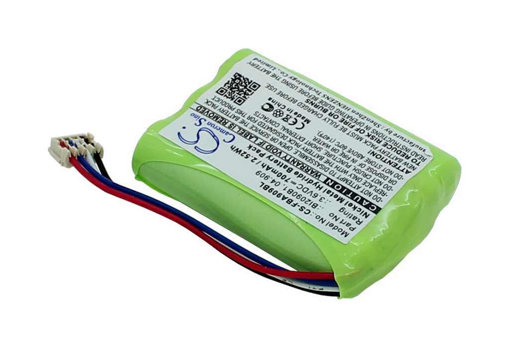 Kranakku NiMH 3,6V 750mAh ersetzt HBC BI2090B1