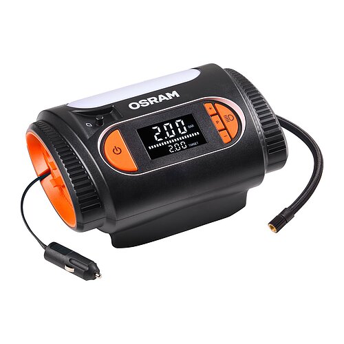 TYREinflate 2120 Schnelle Reifenpumpe mit Kabel 2 Jahre Garantie 1St. OSRAM