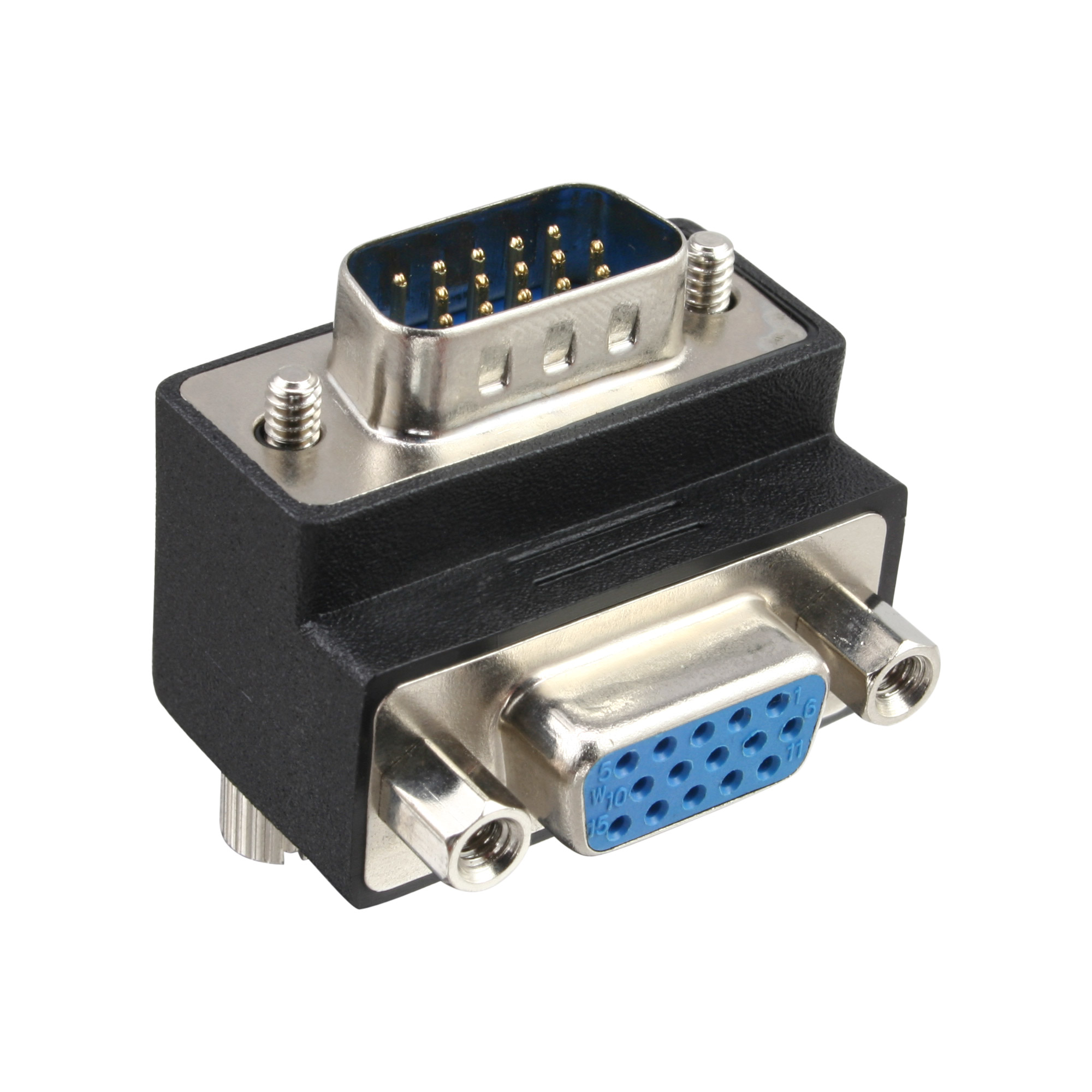 Inline® VGA Adapter 90° Winkel 15pol Stecker/Buchse Inline® VGA Adapter 90° Winkel 15pol Stecker/Buchse