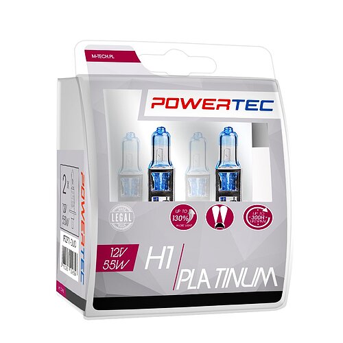 Powertec Platinum H1 - P14.5s 55W 12V Duo