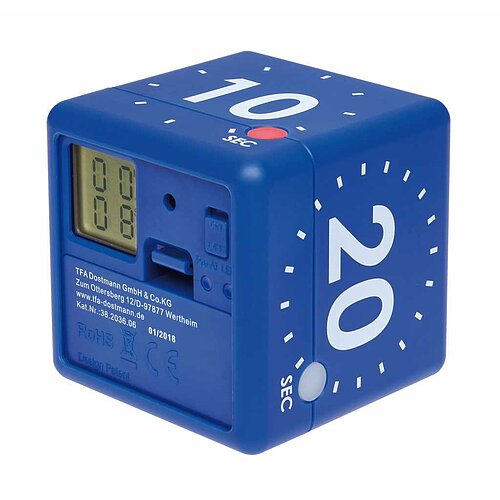 Cube Timer Digitaler Würfel-Timer 38.2036.06