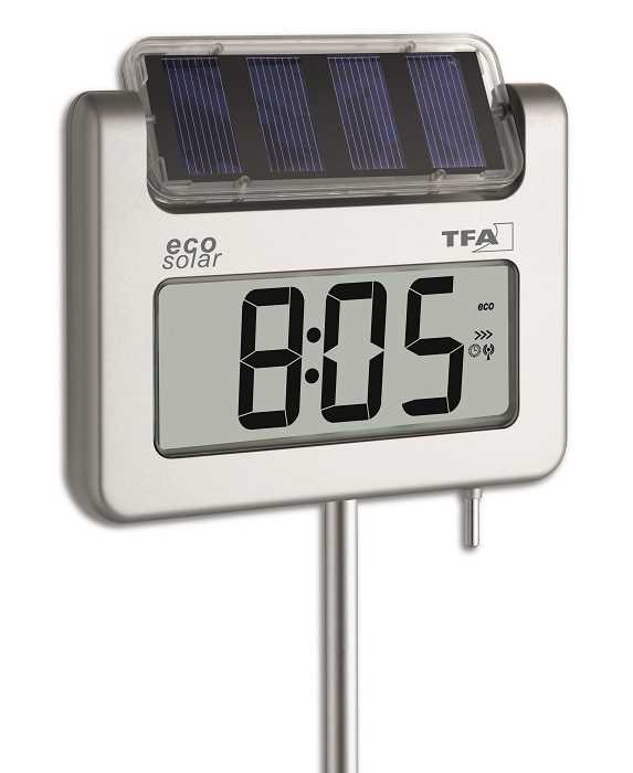 Avenue Plus Digitales Solar-Gartenthermometer 30.2030.54