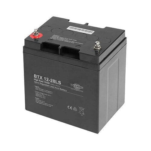 Wing BTX12-28LS 12V 28Ah high rate hochstromfähig Wing BTX12-28LS 12V 28Ah high rate hochstromfähig