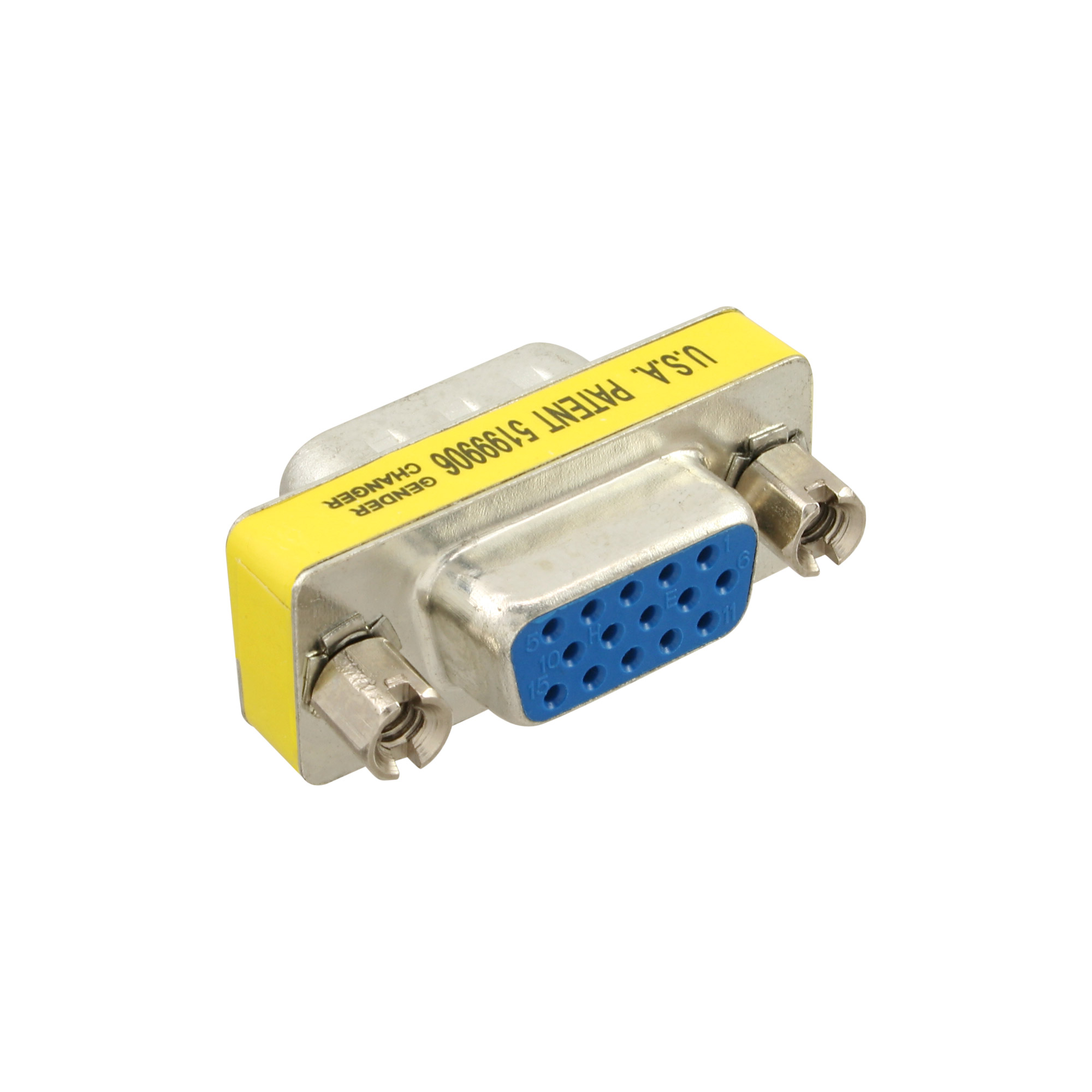 Inline® Mini-Gender-Changer, 15pol HD (VGA), Stecker / Buchse Inline® Mini-Gender-Changer, 15pol HD (VGA), Stecker / Buchse