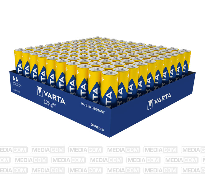 100x Batterien Alkaline, Mignon, AA, LR06, 1.5V