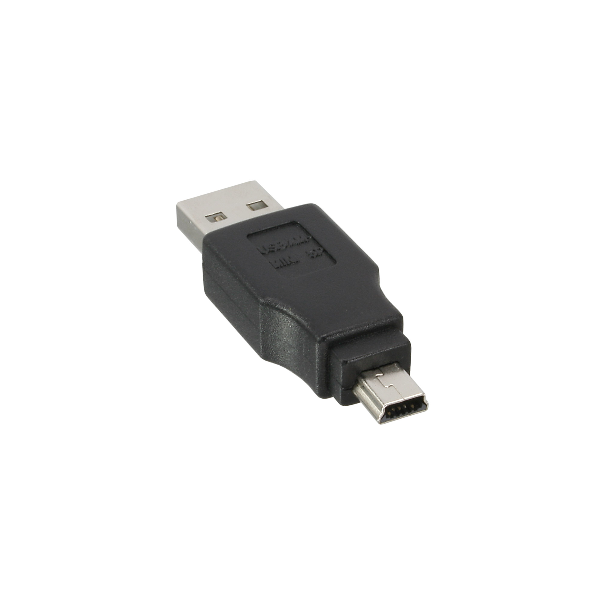 Inline® USB 2.0 Adapter, Stecker A auf Mini-5pol Stecker