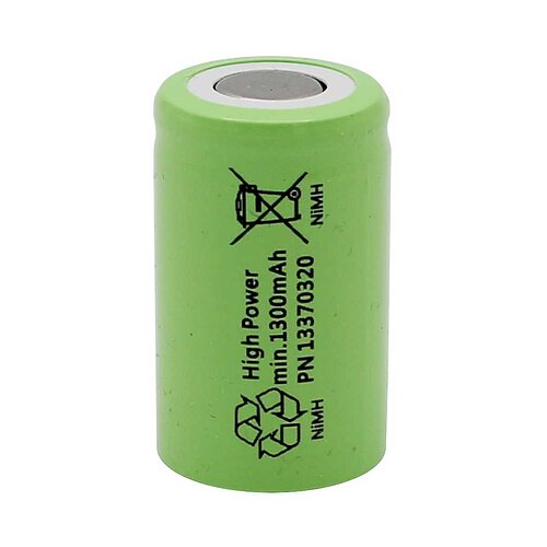 BP A1300P NiMH 1300mAh 2/3A Flattop BP A1300P NiMH 1300mAh 2/3A Flattop