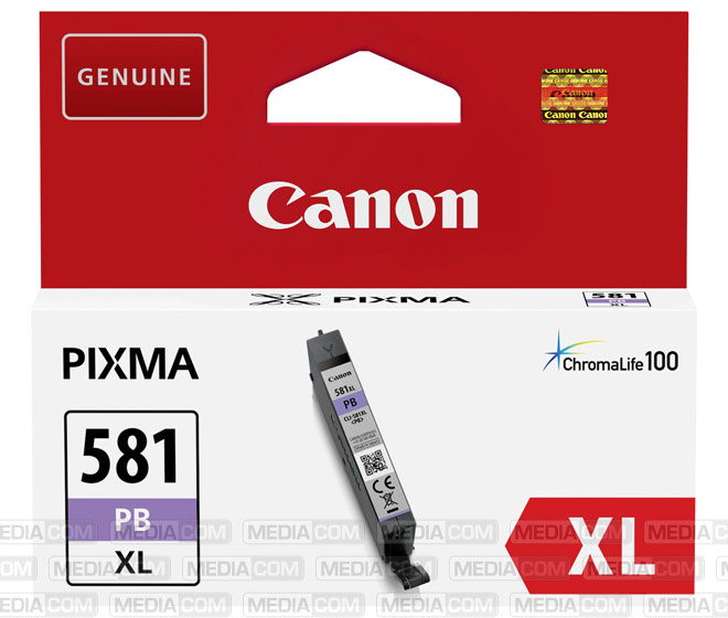 tintenpatrone cli 581pb xl 8 3ml photo blau
