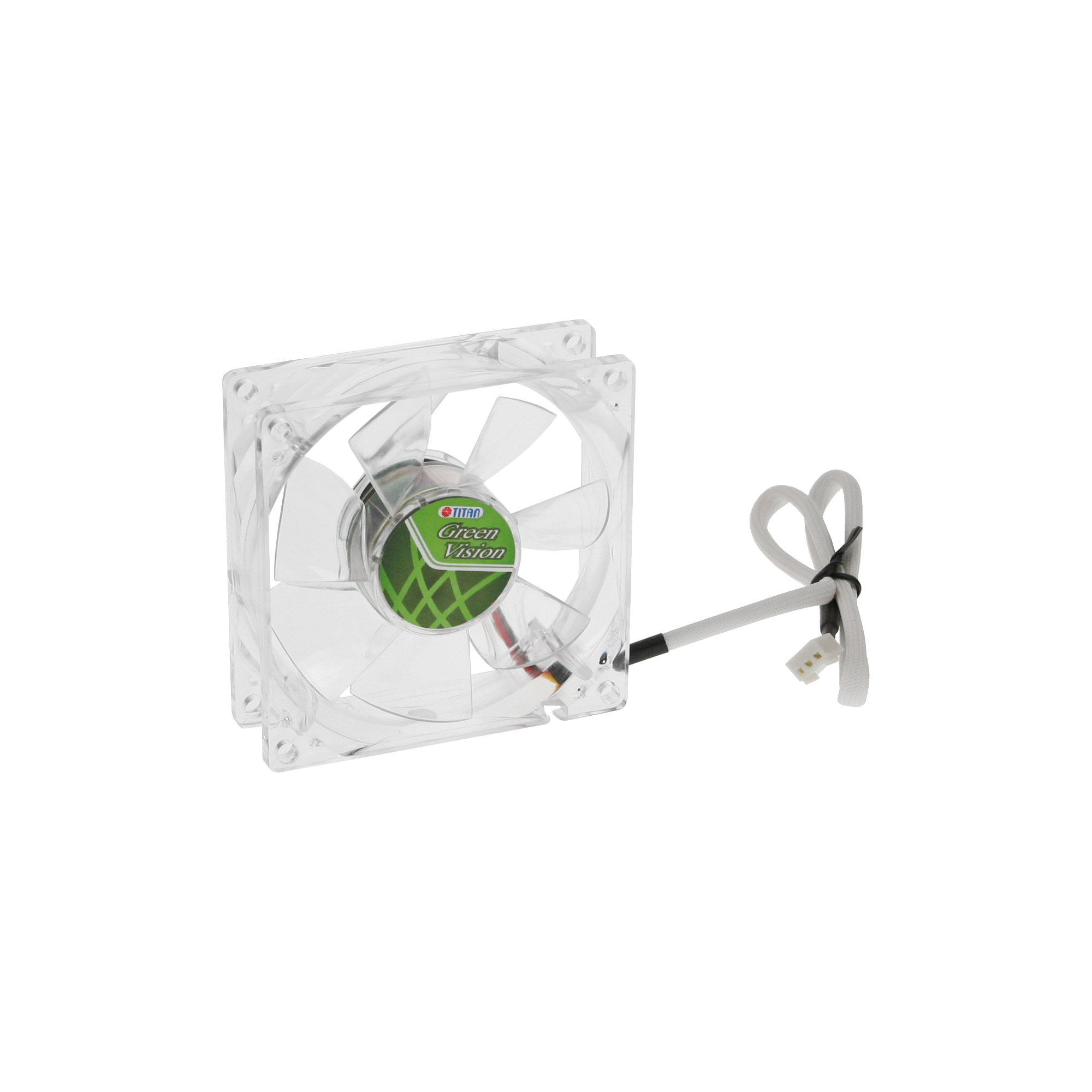 Titan TFD-8025GT12Z(RB) Lüfter 80x80x25mm Green Vision Titan TFD-8025GT12Z(RB) Lüfter 80x80x25mm Green Vision