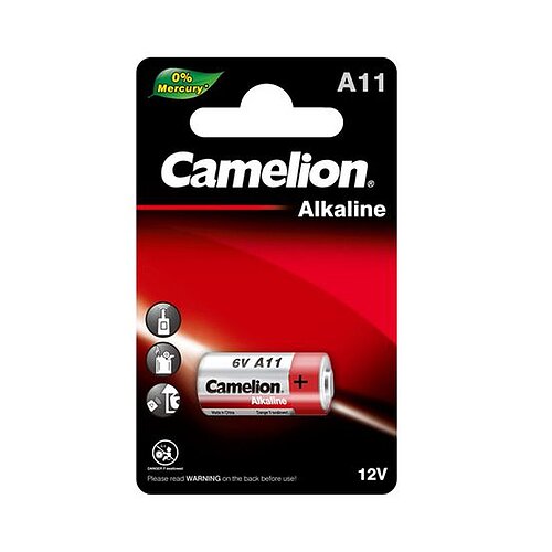 1x Camelion A11 LR1016 LR11A Alkaline 6V Batterie