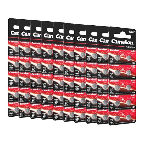 100x Camelion AG7 LR57 LR927 395 1.5V Alkaline Knopfzelle