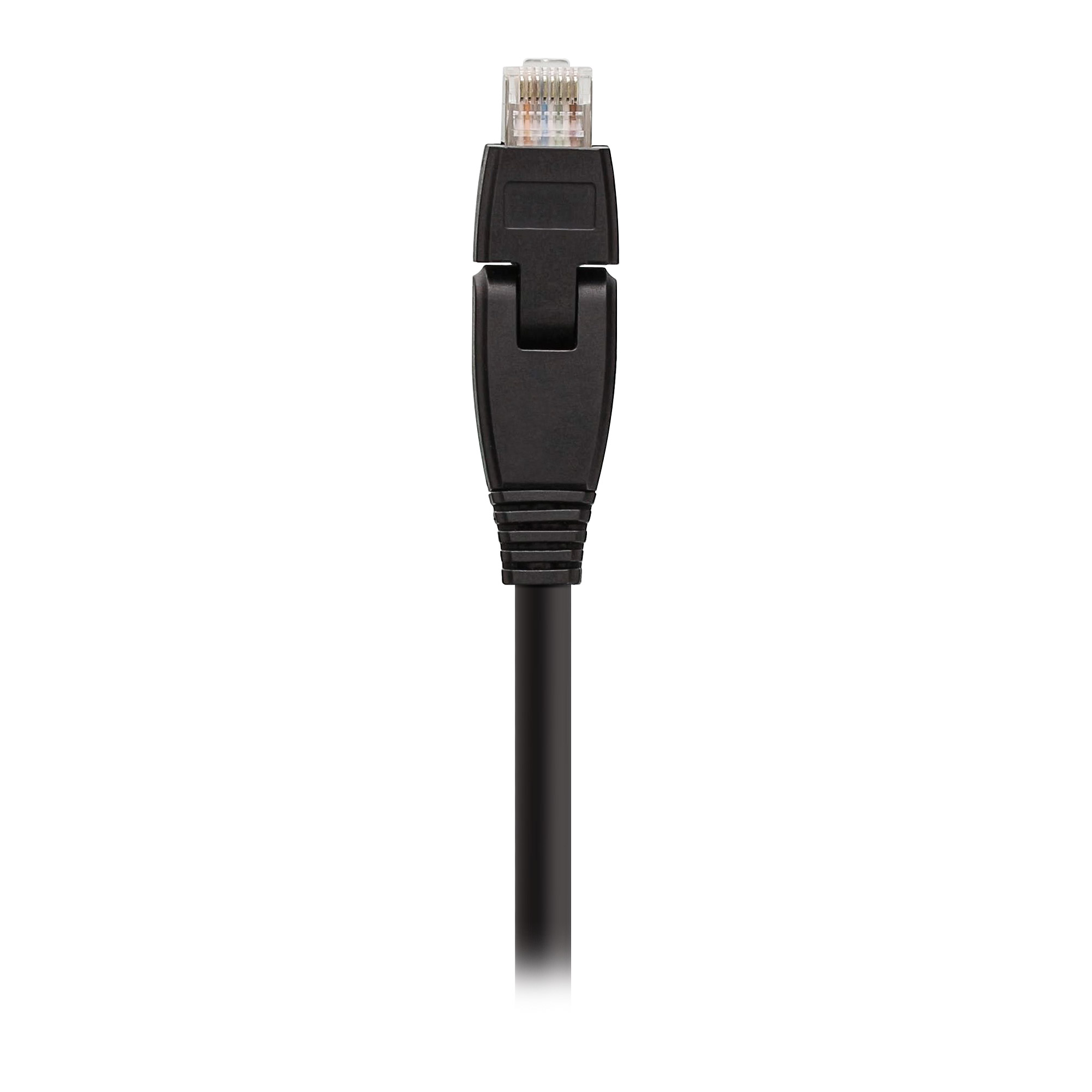 Inline® Patchkabel 180°, S/FTP (PiMf), Cat.6A, halogenfrei, 1m
