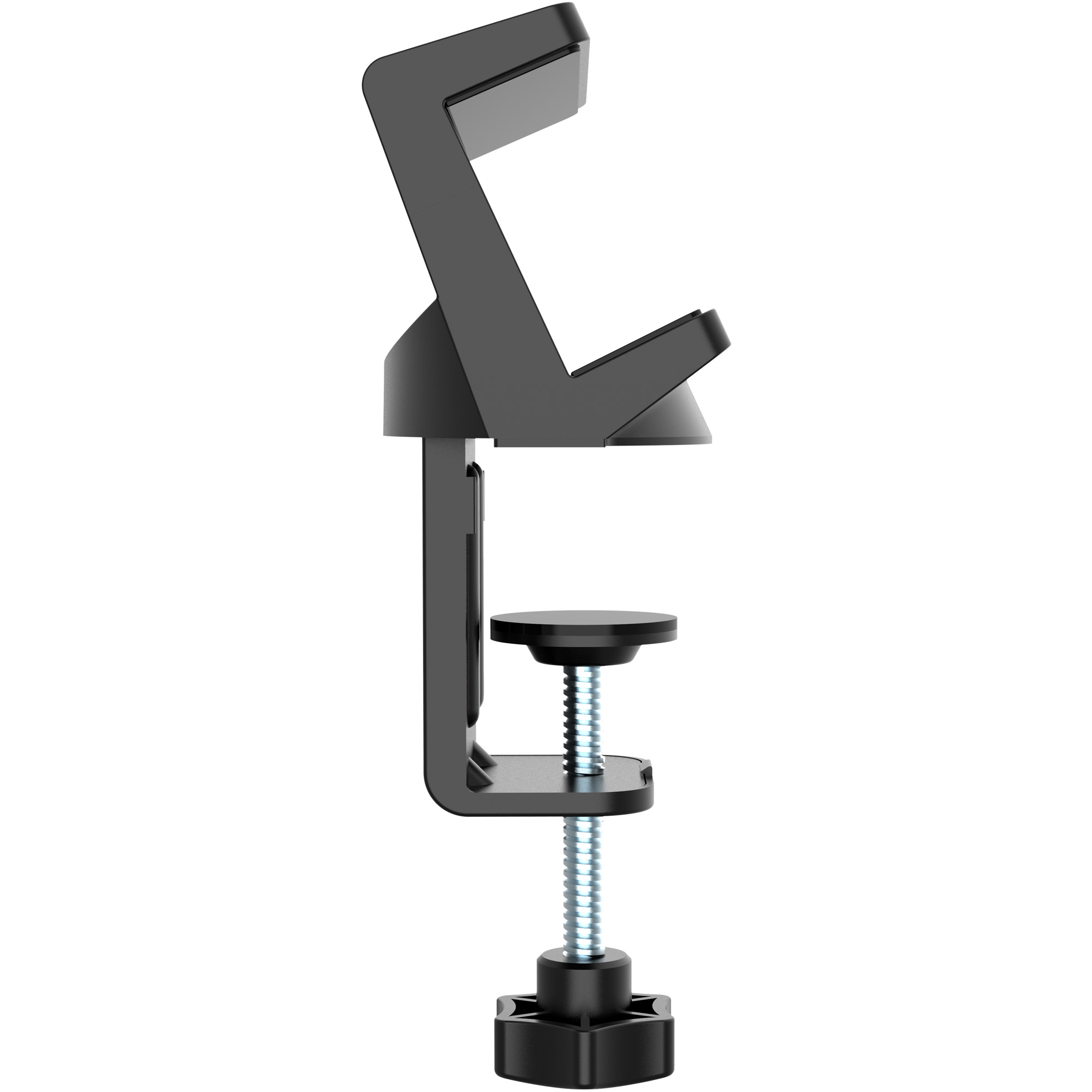 Inline® Tischklemme für Steckdosenleiste, Schraubklemme, schwarz
