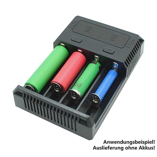 NiteCore Intellicharge NEW i4 Ladegerät Vierschacht-Ladegerät NiteCore Intellicharge NEW i4 Ladegerät Vierschacht-Ladegerät