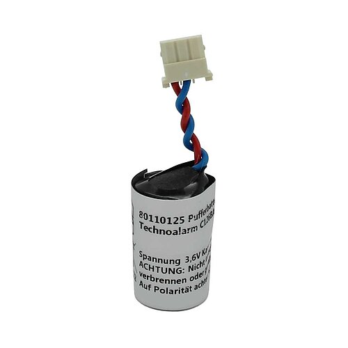 Pufferbatterie LiSoCl2 3,6V 1,2Ah ersetzt Technoalarm C126BATT36LI Pufferbatterie LiSoCl2 3,6V 1,2Ah ersetzt Technoalarm C126BATT36LI