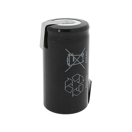 BP C5000P NiMH-Akku 5000mAh C Flattop mit Lötfahnen Z-Form