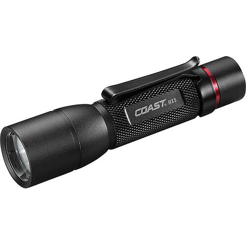 Coast HX5 LED-Taschenlampe inkl. 1x AA Coast HX5 LED-Taschenlampe inkl. 1x AA