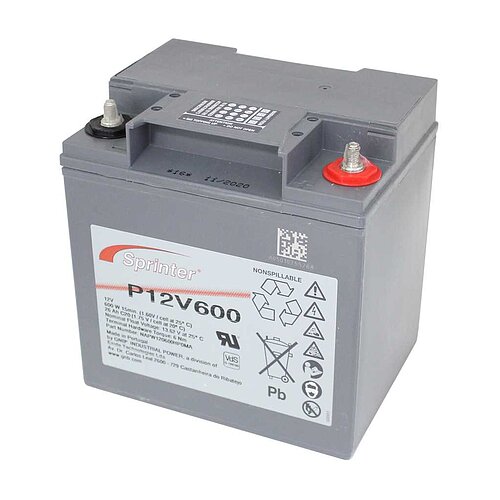Exide Sprinter P12V600 12V 24Ah (10hr) Exide Sprinter P12V600 12V 24Ah (10hr)