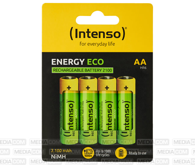 Akku NiMH, Mignon, AA, HR06, 1.2V/2100mAh