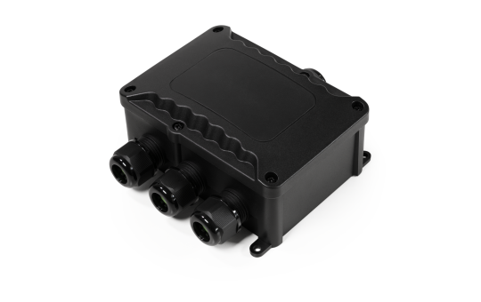 Abzweigdose McPower, IP68 - für Außen, 1 Ein- und 3 Ausgänge, 129x119x56mm