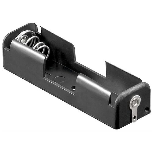 Batteriehalter für 1x Mignon mit Lötanschluß Batteriehalter für 1x Mignon mit Lötanschluß