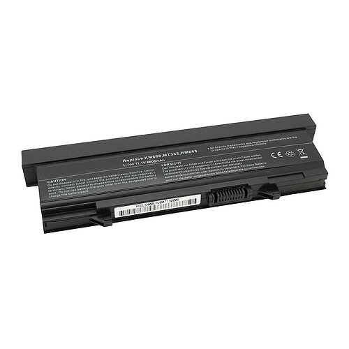 Laptopakku LiIon 11,1V 6600mAh schwarz ersetzt Dell KM742 Laptopakku LiIon 11,1V 6600mAh schwarz ersetzt Dell KM742