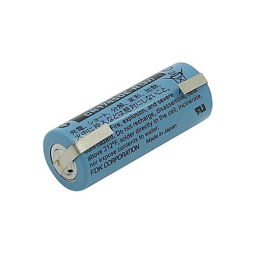 FDK / Sanyo Lithium CR17450E-R 3V mit Lötfahnen U-Form