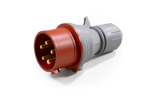 CEE-Stecker McPower, IP44, 415V, 16A, 5-polig, IP44