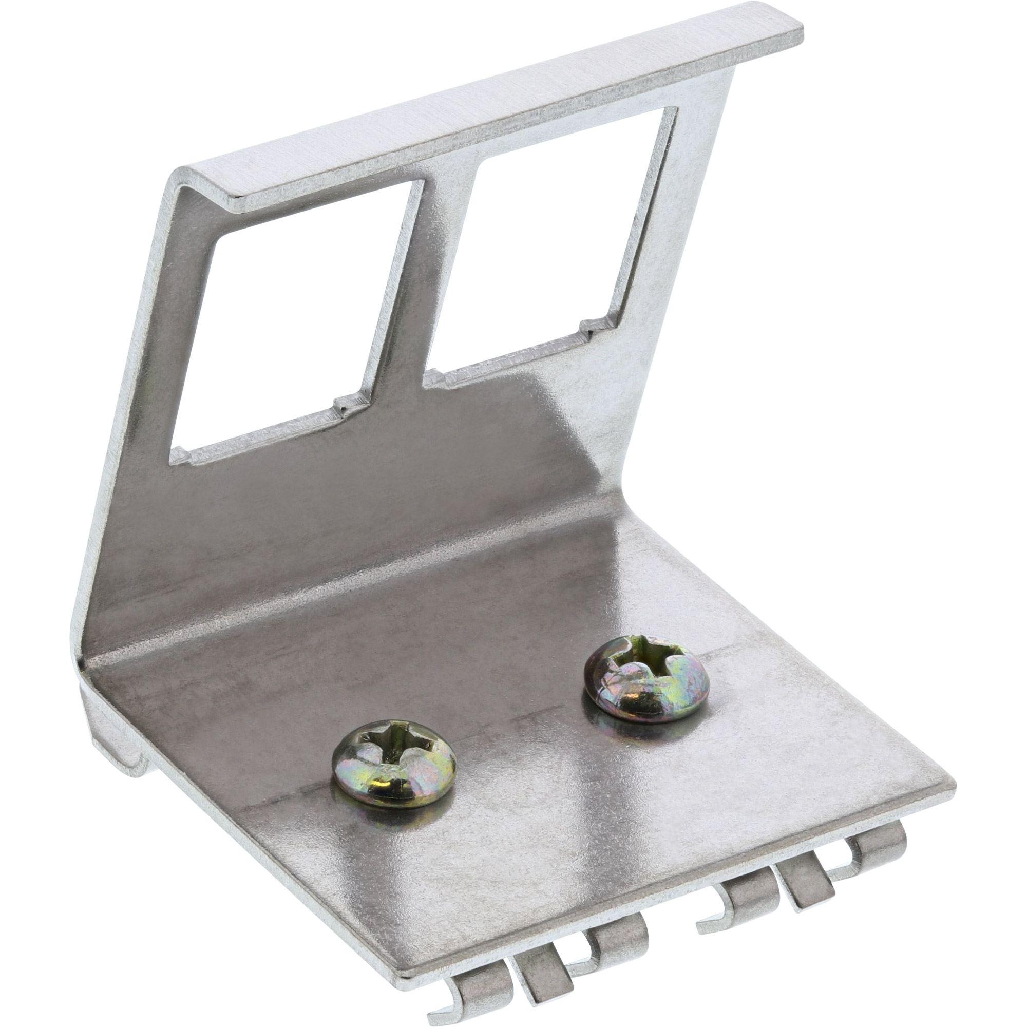 Inline® Keystone SNAP-In Metall-Modulhalter, 2-fach für Hutschiene