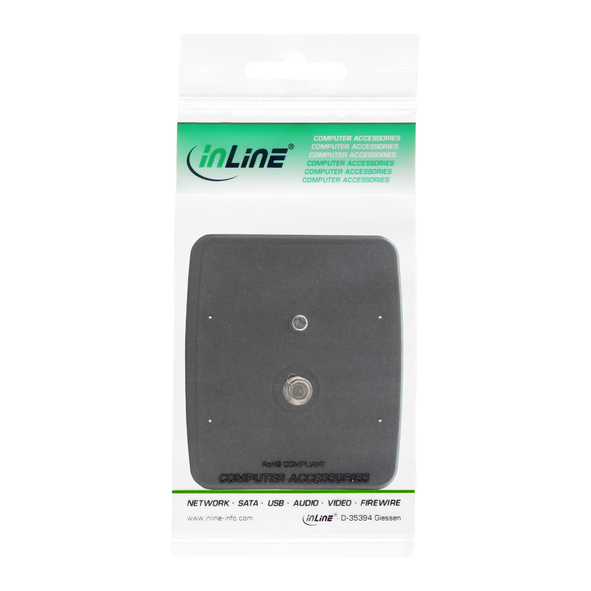 Inline® Stativ-Zubehör, Kamera Schnellwechselplatte, rechteckige Form
