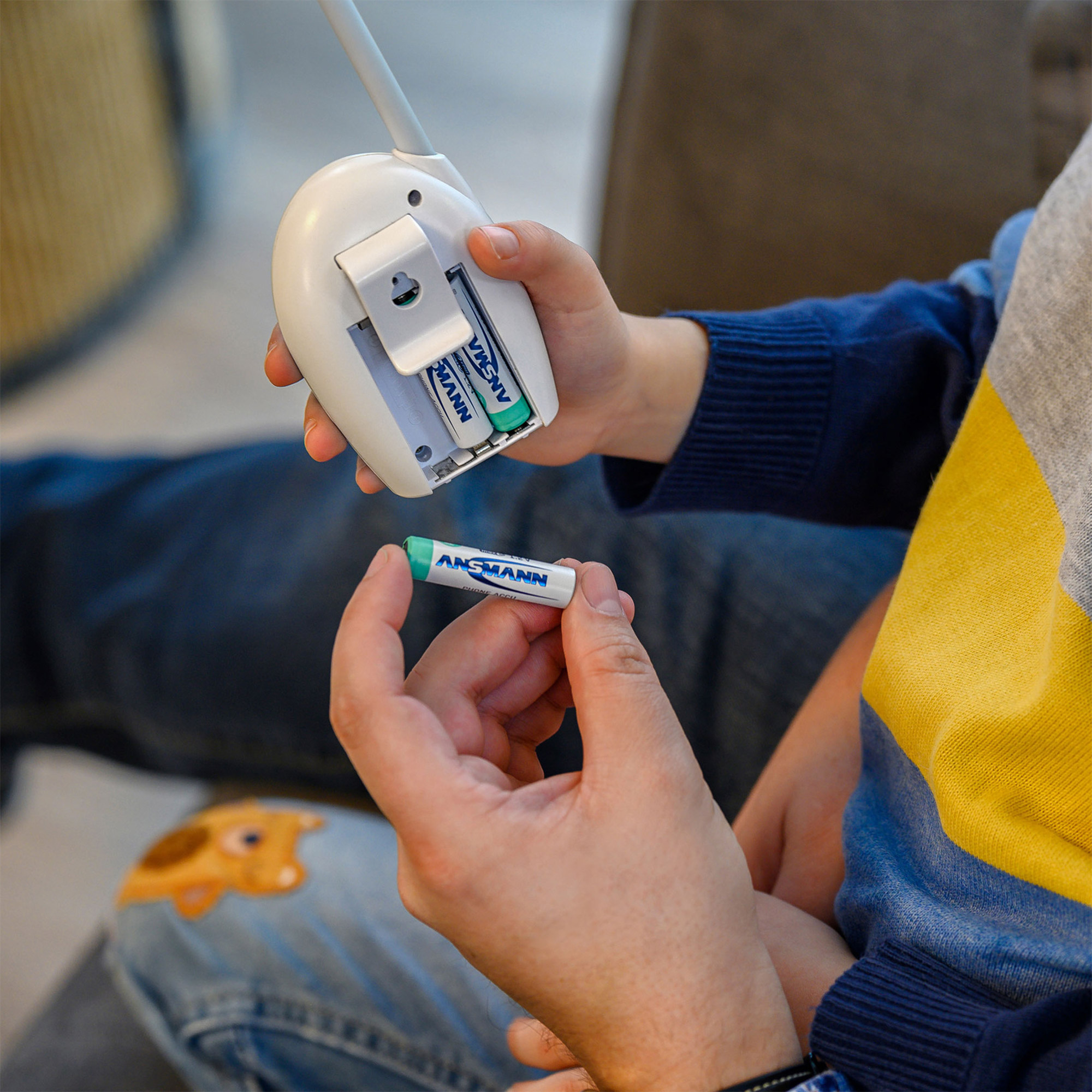 Ansmann NiMH AAA Micro 800mAh HR03 Akku für DECT Telefon - 3er Verpackung Ansmann NiMH AAA Micro 800mAh HR03 Akku für DECT Telefon - 3er Verpackung