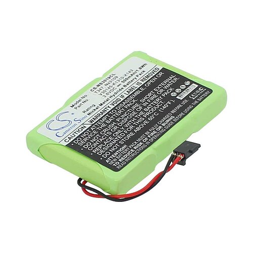 Telefonakku NiMH 3,6V 500mAh ersetzt Siemens V30145-K1310-X142, V30145-K1310-X143