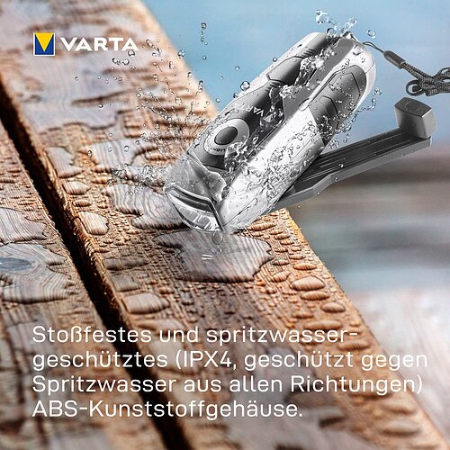 Varta Dynamo Light Taschenlampe 17680 - inkl. Akku