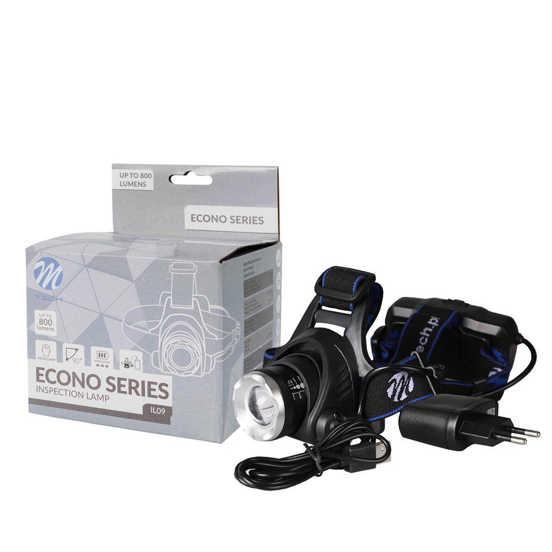 Lampa czołowa M-TECH 3xAA