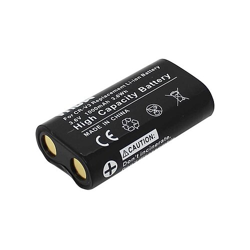 Digicam-Akku LiIon 3,6V 1000mAh ersetzt RCR-V3, CR-V3, CR-V3P, RV3, LB01, LB-01 Digicam-Akku LiIon 3,6V 1000mAh ersetzt RCR-V3, CR-V3, CR-V3P, RV3, LB01, LB-01