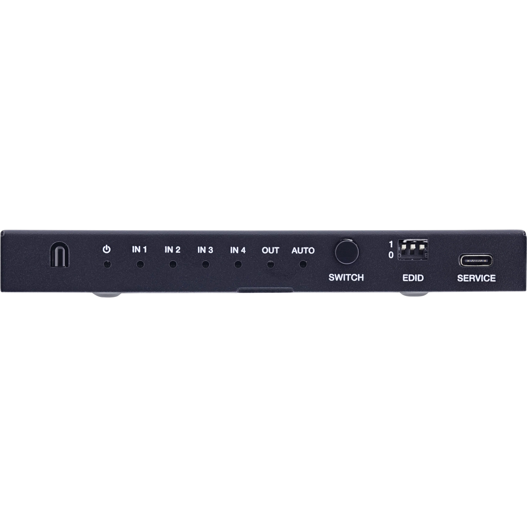 InLine® HDMI Switch, 4-fach, 48Gb/s, 8K@60Hz, mit USB-C