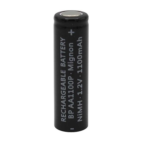 BP AA1100P NiMH 1100mAh AA Flattop BP AA1100P NiMH 1100mAh AA Flattop