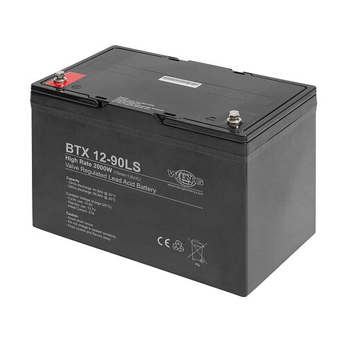 Wing BTX12-90LS 12V 94Ah high rate hochstromfähig Wing BTX12-90LS 12V 94Ah high rate hochstromfähig