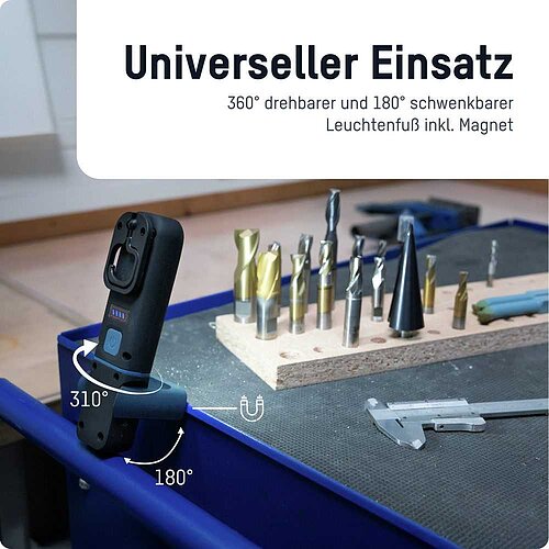 Ansmann Arbeitsleuchte WL350R wiederaufladbar 1600-0706