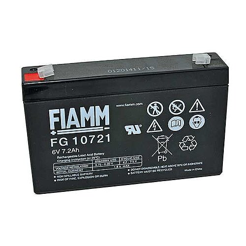 Fiamm FG10721 6V 7,2Ah Fiamm FG10721 6V 7,2Ah