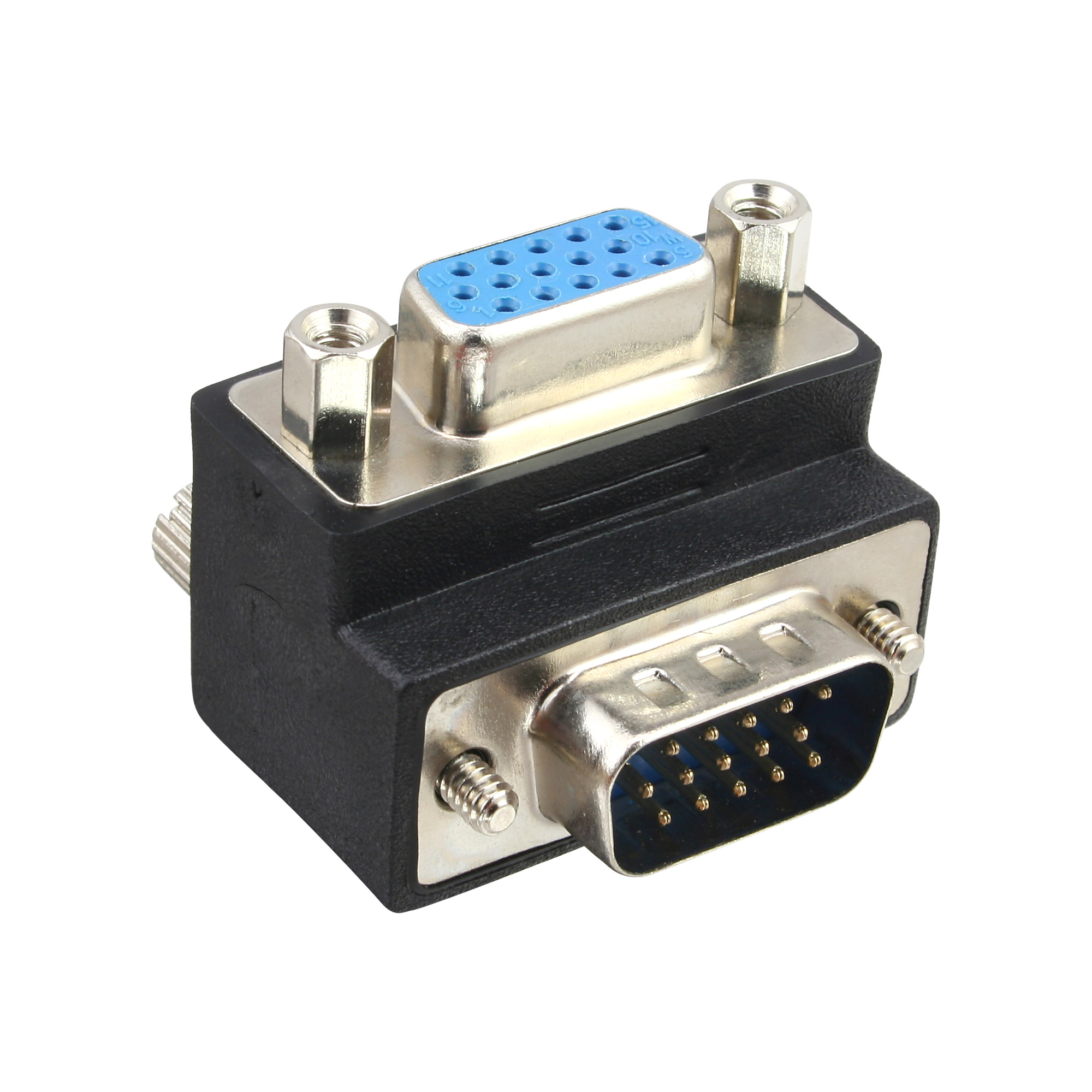 Inline® VGA Adapter 90° Winkel 15pol Stecker/Buchse Inline® VGA Adapter 90° Winkel 15pol Stecker/Buchse