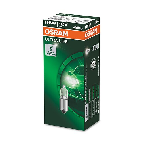 H6W 12V 6W BAX9s ULTRA LIFE 1St. Faltschachtel OSRAM