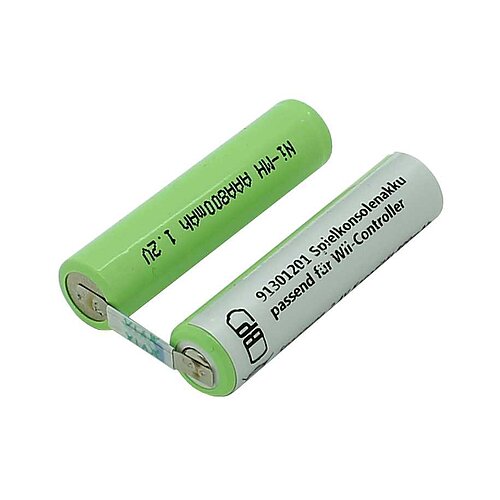 Spielkonsolenakku NiMH 2,4V 800mAh passend für Wii-Controller